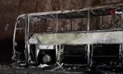 Hatay’da Seyir Halindeki Yolcu Otobüsü Alev Topuna Döndü 20 Yolcu Ölümle Burun Buruna Geldi