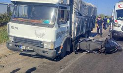 Bursa’da feci kaza! Kırmızı ışıkta bekleyen motosiklete kamyon çarptı, Mehmet Ata öldü oğlu yoğun bakımda