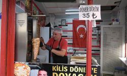 Kilis’te Döner Ustası Ali Karabalık Fiyatları Sabit Tutup 35 Liradan Satışa Devam Ediyor
