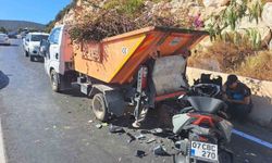 Antalya Kaş’ta çöp kamyonuna çarpan Yusuf Şamil Kıranşal hayatını kaybetti
