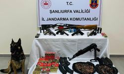 Şanlıurfa’da Şok Eden Operasyon: Jandarma Bozova Kırsalında Piyade Tüfeği, Tabanca ve Binlerce Fişek Ele Geçirdi