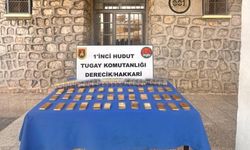 Hakkari sınırında altın avı: 36 kilo sarma altın askerin dikkatinden kaçmadı