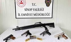 Sinop’ta Cephanelik Gibi Ev! Polis Boyabat’ta Silah Operasyonuyla 3 Şüpheliyi Yakaladı