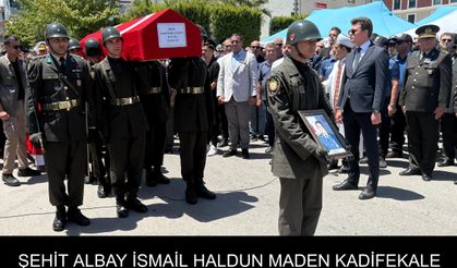 Libya’da Kalp Krizi Geçirerek Şehit Olan Albay Maden İçin İzmir’de Tören: Kadifekale Şehitliği’ne Defnedildi