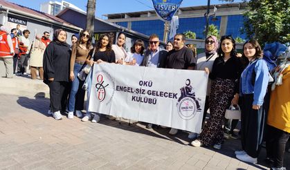 Osmaniye’de Beyaz Bastonlarla Anlamlı Yürüyüş: Görme Engellilerden “Engelsiz Yaşam” Mesajı