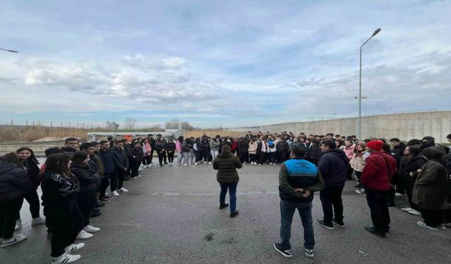 MASKİ ve Milli Eğitim iş birliğinde 704 öğrenci Soma AAT’yi gezdi