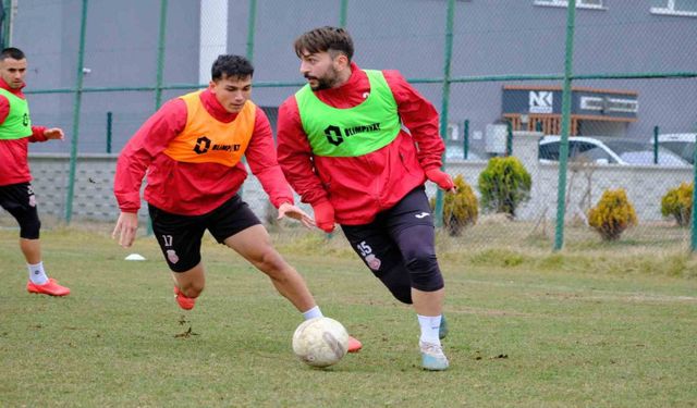 Zirve takibini sürdüren Kastamonuspor, Somaspor maçının hazırlıklarına devam etti
