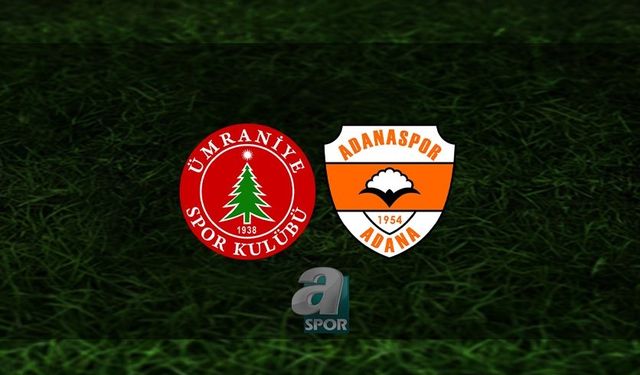 Trendyol 1. Lig: Ümraniyespor: 2 - Adanaspor: 0