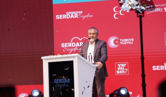Cumhur İttifakı'nın Mersin Büyükşehir Belediye Başkan adayı Soydan projelerini tanıttı