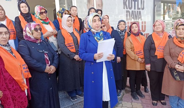 Hatay ve Osmaniye'de AK Parti İl Kadın Kollarından "8 Mart Dünya Kadınlar Günü" açıklamaları
