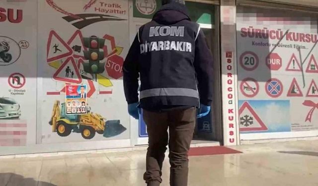 Diyarbakır’da sürücü kursuna ‘Fısıltı’ operasyonu: 12 gözaltı