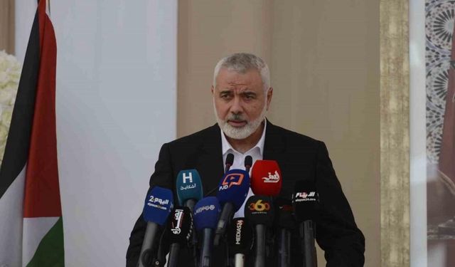 Hamas Siyasi Büro Başkanı Haniye: "Düşman halen, ateşkes ve halkımıza yönelik saldırıları durdurma konusunda garanti vermeyi reddediyor"