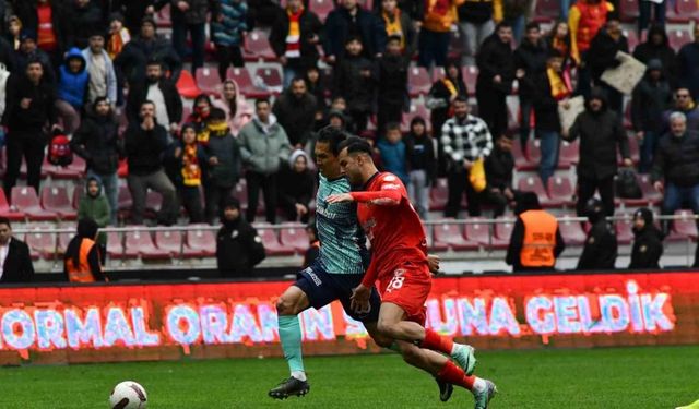 Trednyol Süper Lig: Kayserispor: 1 - Hatayspor: 1 (Maç sonucu)