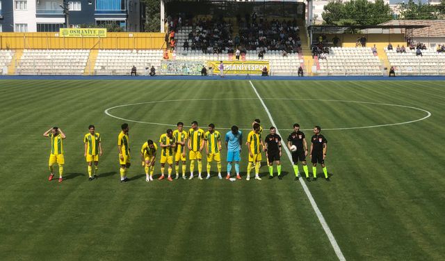 Osmaniyespor FK, evinde mağlup oldu
