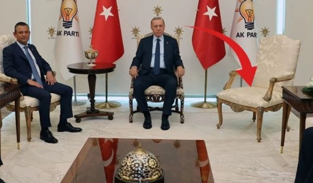 Erdoğan Özgür Özel boş koltuk olayı ne, neden koltuk kaldı?