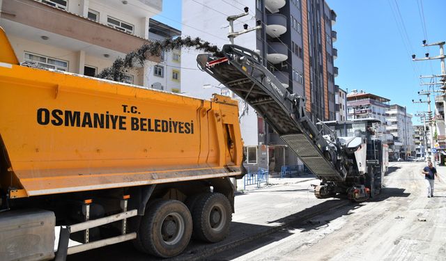 Osmaniye'de Atatürk Caddesi Baştan Sona Yenileniyor!