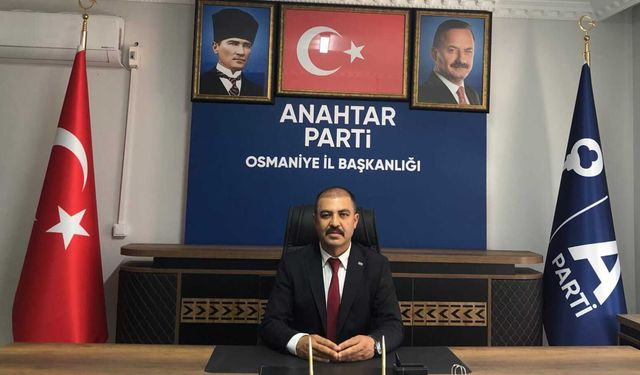 Anahtar Parti Osmaniye İl Başkanı Mehmet Aslan’dan 1 Mayıs İşçi Bayramı Mesajı: "Alın Teri Kutsaldır, Rant Düzeni Haramdır"