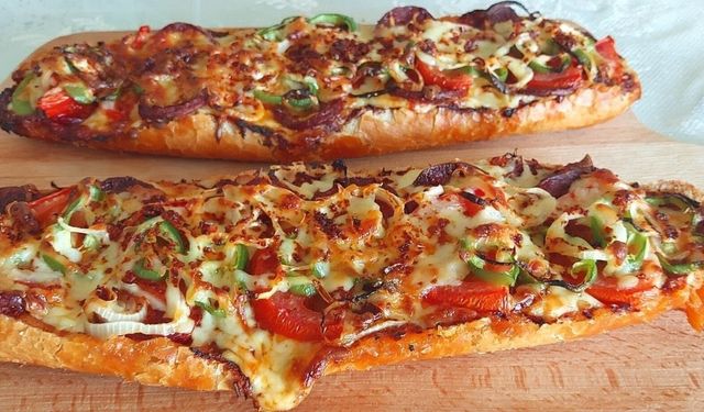 Sadece 1 Ekmekle Pizza Yapmak Mümkün mü? Bu Pratik Tarif Herkesi Şaşırtıyor!