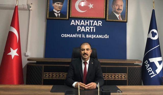 Anahtar Parti Osmaniye İl Başkanı Mehmet Aslan'dan Merkez Bankası’na sert tepki: “Hedefler gerçekçi değil, fatura halka kesiliyor”