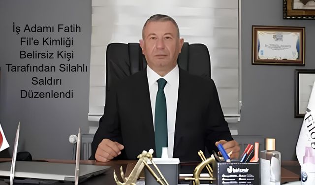 İzmir Alaçatı'da Kanlı Akşam: İş Adamı Fatih Fil'e Kimliği Belirsiz Kişi Tarafından Silahlı Saldırı Düzenlendi