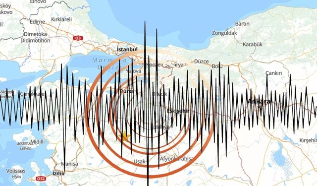 Kütahya Simav’da Şiddetli Yer Hareketliliği! 4.5 Büyüklüğünde Deprem Meydana Geldi