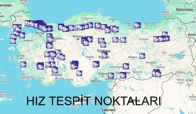 Sürücülere önemli uyarı! Hız tespit cihazlarının konumları belli oldu: Ciddi miktarda para cezası gelebilir