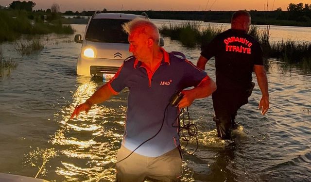 Osmaniye’de Şaşkınlık Yaratan Kurtarma! Irmak Suları Bir Anda Yükseldi