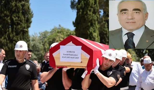 Denizli'de Emniyet Teşkilatını Yasa Boğan Vefat: Kalp Krizi Geçiren Emekli Başkomiser Ali Biçer İçin Resmi Cenaze Töreni Düzenlendi