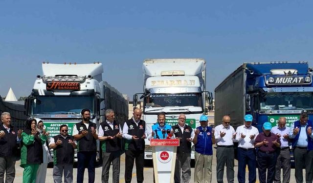 Konya’dan Adıyaman’a Uzanan Gönül Köprüsü: 100 Depremzede Çift İçin Tır Dolusu Çeyiz Yardımı Yola Çıktı
