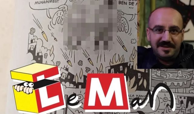 Leman Dergisi’nde yayımlanan bir karikatür üzerine başlatılan soruşturmada Yazı İşleri Müdürü Aslan Özdemir tutuklandı