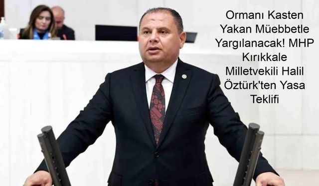 Ormanı Kasten Yakan Müebbetle Yargılanacak! MHP’nin Hazırladığı Yasa Teklifi Yangın Suçlarına Devrim Getiriyor