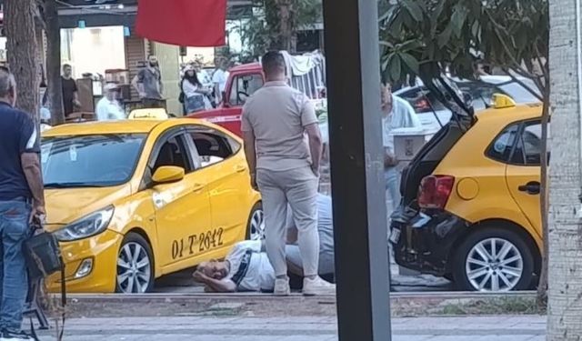 Adana’da Taksi Durağında Silahlı Saldırı! Tartışma Çıkan 2 Taksi Sürücüsü Ayaklarından Vurularak Yaralandı