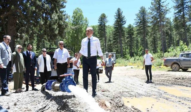 Başkan İbrahim Çenet Açıkladı: Zorkun Yaylası’nda Kuyucak ve Eriğin Sekisi Kuyularıyla Su Krizi Tamamen Bitiyor