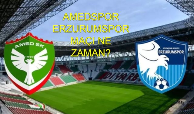 AMEDSPOR ERZURUMSPOR MAÇI: Amedspor - Erzurumspor maçı şifresiz mi yayınlanacak? Amedspor - Erzurumspor maçı ne zaman, hangi kanalda, saat kaçta ve nereden canlı izlenir?