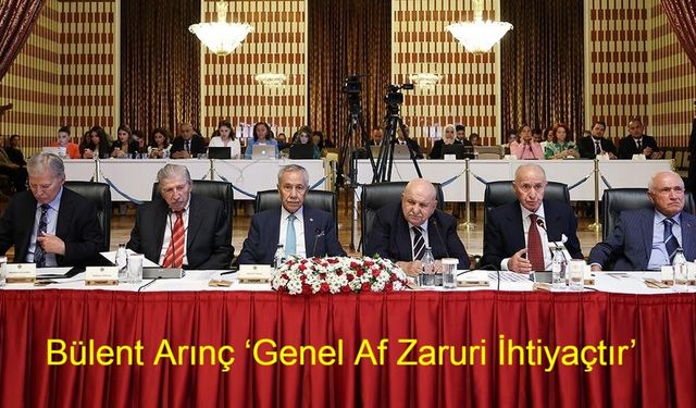 Ankara’da Sıcak Gelişme! Hikmet Çetin PKK’lılara Af Önerdi, Bülent Arınç ‘Genel Af Zaruri İhtiyaçtır’