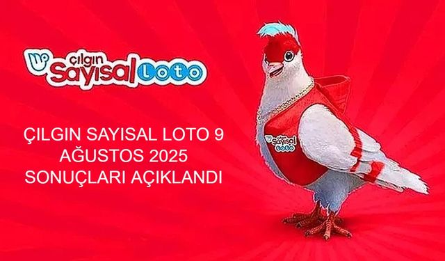 9 Ağustos Cumartesi Çılgın Sayısal Loto Çekilişi Yapıldı: Kazandıran Numaralar Hangileri?