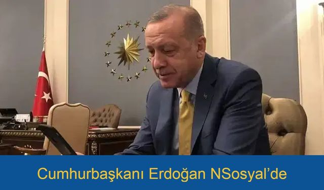 Cumhurbaşkanı Erdoğan NSosyal’de İlk Paylaşımını Yaptı: “Beton Duvarlar Arasında Bir Çiçek Açtı”