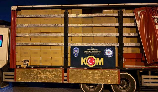 Adana Sarıçam’da Kaçak Makaron ve Tütün Operasyonu: Milyonluk Ürünler Piyasadan Toplandı, 4 Kişi Adliyeye Sevk Edildi