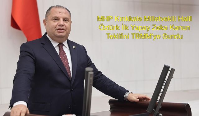 SON DAKİKA : Türkiye’de yapay zekâya ilk yasa geliyor! Para ve hapis cezası yolda