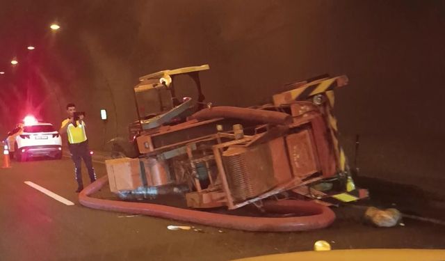 Ordu’da fındık patozu faciası! Boztepe Tüneli’nde kaza, sürücü Samet Ö. yaralandı