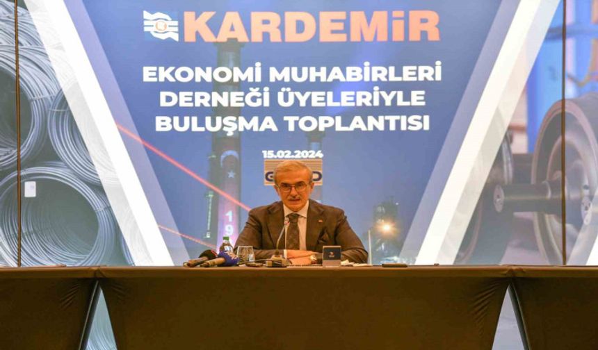 Kardemir Yönetim Kurulu Başkanı Demir: “Önümüzdeki 5 yıl içerisinde 1,5 milyar dolar yatırım hedefimiz var”