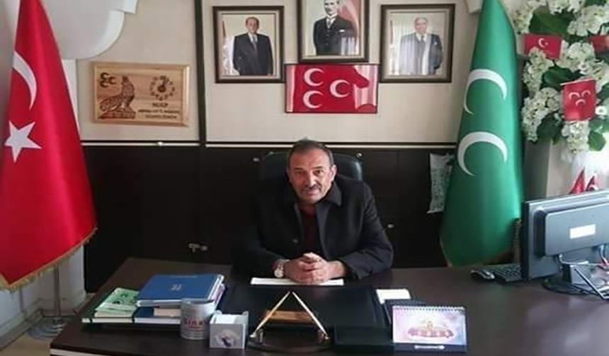 MHP Samsat İlçe Başkanı Bekir Berk vefat etti