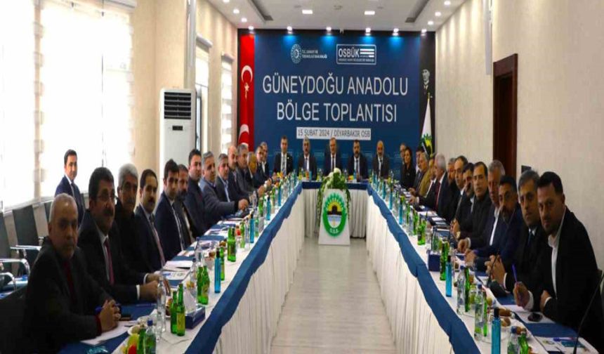 OSBÜK Güneydoğu Anadolu Bölge Toplantısı gerçekleştirildi