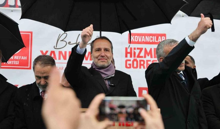 Fatih Erbakan: Yeniden Refah Partisi, Türkiye’nin en hızlı büyüyen siyasi partisidir