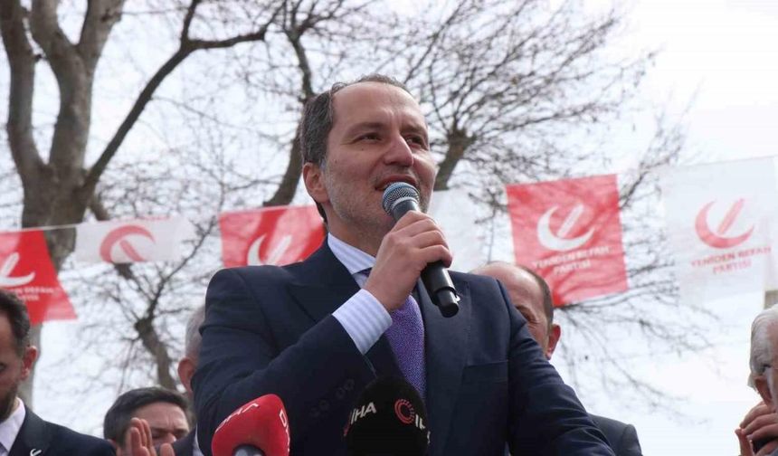 Yeniden Refah Partisi Genel Başkanı Erbakan: MHP’yi geride bıraktık, şimdi İYİ Parti var