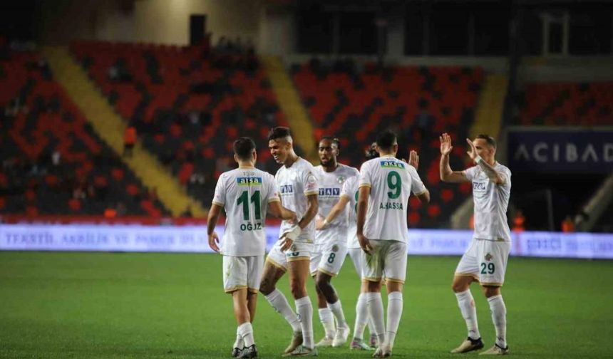 Trendyol Süper Lig: Gaziantep FK: 0 - Alanyaspor: 3