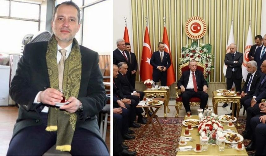 Çay sohbetinde Fatih Erbakan neden yok, neden çağrılmadı? Yeniden Refah fotoğrafla yanıt verdi