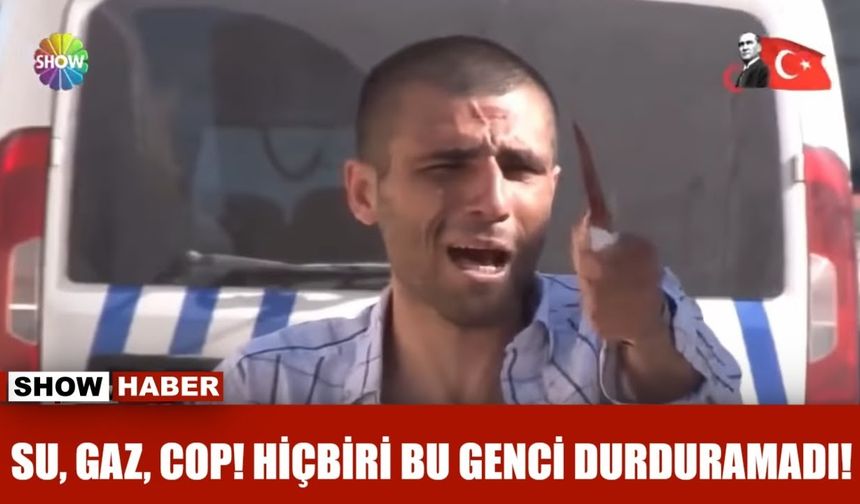 Adana'da Biber Gazına Meydan Okuyan Genç Toplumsal Cinnetin Örneğimi?