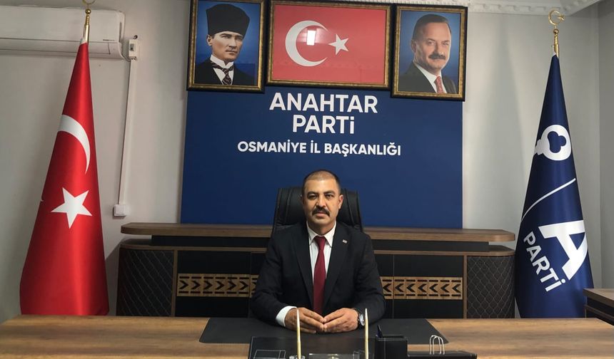 Anahtar Parti Osmaniye İl Başkanı Mehmet Aslan: Türkiye'nin Geleceği Çocukların Ellerinde, Meclisin Ruhu Onların Gözlerinde