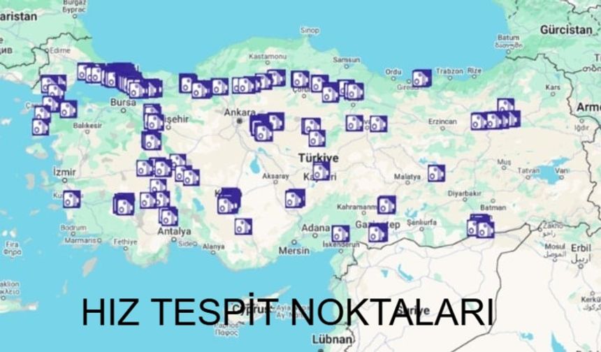 Sürücülere önemli uyarı! Hız tespit cihazlarının konumları belli oldu: Ciddi miktarda para cezası gelebilir